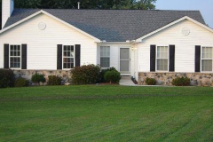 Entire Exterior Home Stone Facing