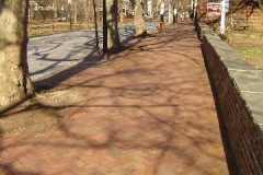 Brick Sidewalk