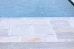 Back Yard Stone Pool Patio